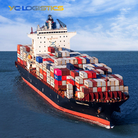 Servicio de Transporte Marítimo, Importación desde China, Envío Marítimo a Emiratos Árabes Unidos/Reino Unido/EE. UU./Canadá/Alemania/Francia, Puerta a Puerta