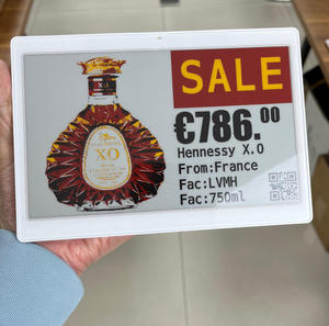 Etiqueta de Precio Electrónica TFT LCD de 7.5 Pulgadas, Letrero Publicitario Inteligente, Sistema ESL, Etiqueta de Precio Electrónica para Supermercados y Minoristas - Product Image 1