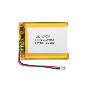 OEM 104050 3.7v 2500mAh kapasitas tinggi dapat diisi ulang semi-padat negara baterai Lithium Ion (10x40x50mm) 500 siklus untuk konsumen - Product Image 3