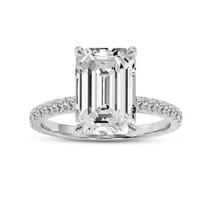 Fashion Rose Gold Lab Grown Diamond <b>Ring</b> for Women with Timeless Vintage Inspired Elegance Suitable for Daily Wear Party Wedding - Product Image 4