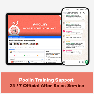 Máy thêu mini tự động gia đình PooLin EOC06 với giá bán buôn rẻ - Product Image 6