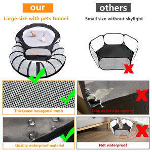 Grand parc de tente de chat pliable et pliable en gros - Product Image 5