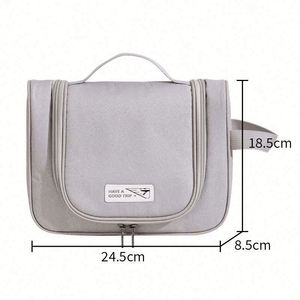 Wholesale Cheap Large <b>Toiletry</b> Wash Bag Portable Travel Hanging Cosmetic <b>Storage</b> Bag With Hook and Handle - Product Image 2