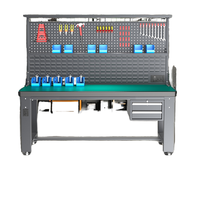 Table de travail antistatique ESD pour atelier industriel, en acier laminé à froid, établi modulaire, armoire à outils OEM en gros