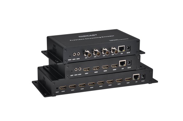 MINI Portable 8 Channels HD to IP HTTP SRT RTMP HLS Encoder for Sending HD Signals to Internet