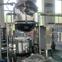 New Stainless Steel Electric Motor Sugar Boiling Machine for Candy Production Fruit & Hard Candy Equipment