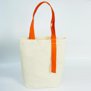 Bolsa de Compras de Lona de Algodón de Color Puro, Simple, Ecológica y de Gran Capacidad, en Oferta - Product Image 4