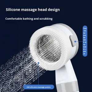 Pompe de douche portable en gros pour camping, rechargeable par USB, pour extérieur, randonnée, lavage de voiture, voyage, avec pulvérisateur - Product Image 1