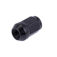 Nuevas 20 tuercas de rueda de acero negro de 35 mm, tipo acorn, grado 6.8, probadas con spray salino, ajuste universal para reemplazo/reparación