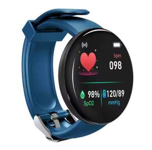 Reloj inteligente D18 para hombres, mujeres, Fitness, IP67, resistente al agua, compatible con Android IOS - Product Image 2