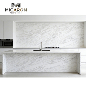 MC7142 Pietra <span class=keywords><strong>di</strong></span> Quarzo Venice Mist per Piani Cucina, Lastra <span class=keywords><strong>di</strong></span> Quarzo su Misura per Progetti Alberghieri - Product Image 2