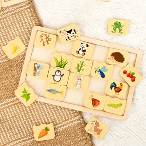 ألغاز مونتيسوري خشبية للأطفال ألواح لعبة تستخدم باليد ألغاز مصنوعة من قطع الصور المعدنية ألغاز ومنشار التركيب مركبات كرتون تعليمية للأطفال بتصميم الفواكه والحيوانات