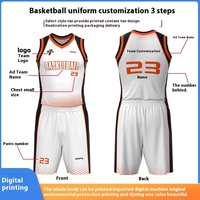Uniformes de baloncesto universitarios personalizados para hombres y mujeres XS American Game Training Sportswear Summer Set Jerseys para estudiantes