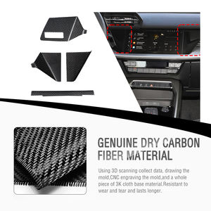 4 pièces en carbone véritable 3K pré-imprégné en fibre de carbone pour <span class=keywords><strong>Audi</strong></span> A3 8Y S3 <span class=keywords><strong>RS3</strong></span> 2021 2022 - Product Image 6