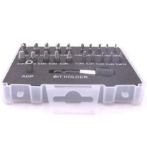 22pcs High-Speed Steel Reverse Thread <b>Removal</b> Tool Damaged Screw Extractor Set Cross-Border Bolt Screw Remover - Product Image 5