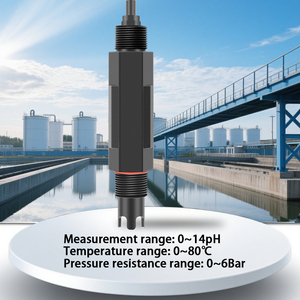 <span class=keywords><strong>M</strong></span>ới đến độ chính xác cao 100 ℃ PH <span class=keywords><strong>m</strong></span>ét điện cực công nghiệp chống thả bảo vệ cho nước thải thủy canh trang trại OEM - Product Image 2