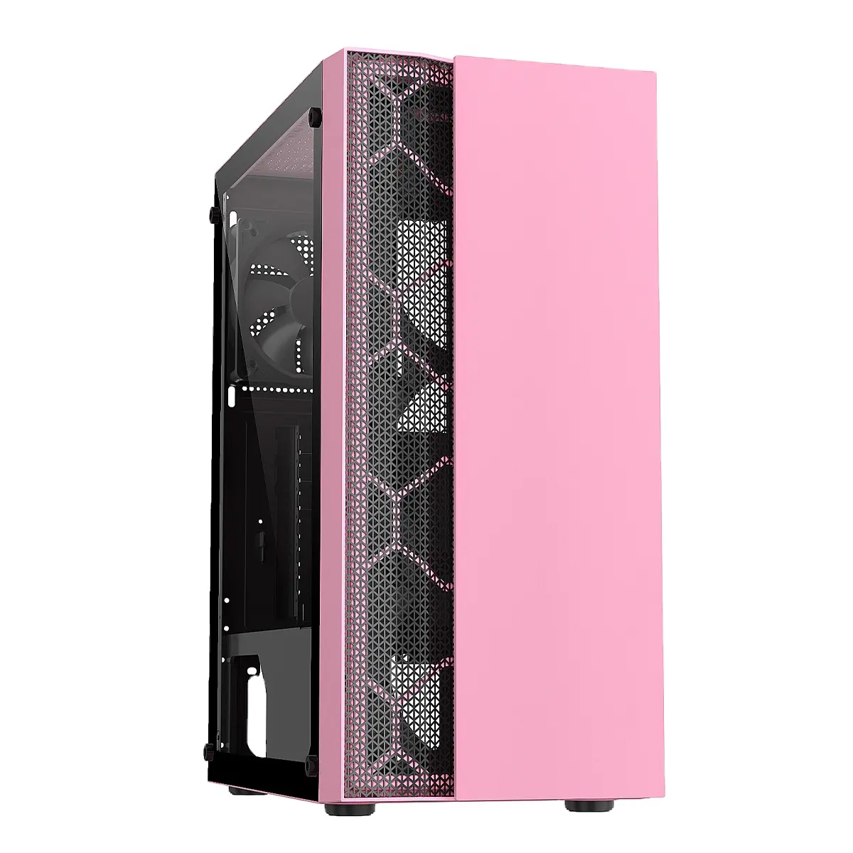 F05A Factory Price OEM Metal Mesh and ABS front Panel diy pc case