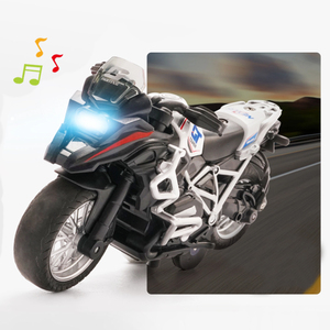1/14 échelle En Alliage Moulé sous Pression Modèle De <span class=keywords><strong>Moto</strong></span> Jouet Fonction Rétractable Véhicule Moulé Sous Pression Jouet <span class=keywords><strong>Moto</strong></span> avec Lumière et Musique pour Les Enfants - Product Image 2