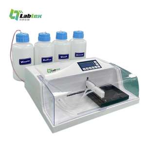 Lavadora y lector de microplacas LABTEX <span class=keywords><strong>ELISA</strong></span> Lector <span class=keywords><strong>Elisa</strong></span> de 96 pocillos 400-800nm con sistema de trayectoria de luz vertical de 8 canales - Product Image 5