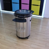 Fût à bière en acier inoxydable de qualité supérieure, 5 gallons (19 L), écologique, recyclable, étanche à la pression, OEM personnalisé pour les fêtes et la restauration