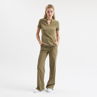 Ensemble de blouses médicales YUHONG Premium extensibles, antibactériennes, respirantes, à séchage rapide, pour hôpital, clinique, médecins, coupe moderne, unisexe