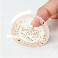 Feuille d'autocollants découpés à la forme transparents et fiables Jinyu OEM/ODM, étiquettes imperméables pour canettes de boissons