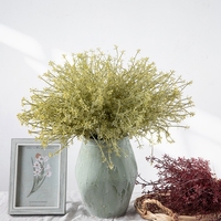 YC1067 vente directe d'usine plante de fleur artificielle bouquet de maïs en plastique pour décoration murale de fleur de mariage