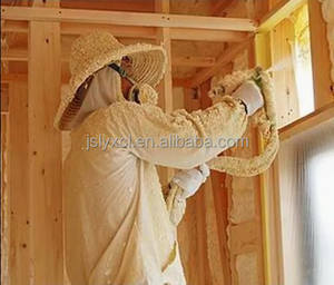 Aislamiento de espuma rígida de poliuretano de dos componentes Polímero de inyección ignífugo en forma líquida Célula de cierre abierto MDI Spray Polymetric - Product Image 3