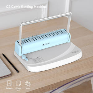 Mesin Binder sisir kompak-penggunaan ganda untuk dokumen kantor & penjilid buku tempel DIY - Product Image 3