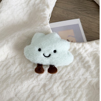 En gros, porte-clés et pendentifs de sac en peluche nuage moelleux en coton, petits, doux et mignons, avec pieds, cadeaux, mini poupée pour machine à griffes