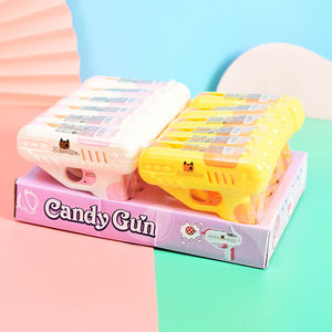 बच्चे कैंडी खिलौने मीठे प्रचार उपहार पॉप-अप लुली हार्ड कैंडी खिलौने मजेदार लॉलीपॉप बंदूक - Product Image 5