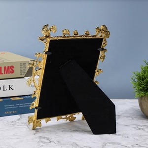 Tùy Chỉnh Châu Âu Nhựa Khung Pháp Vàng Sliver Lá Hình Dạng Đám Cưới Khung Ảnh Cho Ý Tưởng Quà Tặng Bàn Trang Chủ Trang Trí - Product Image 5