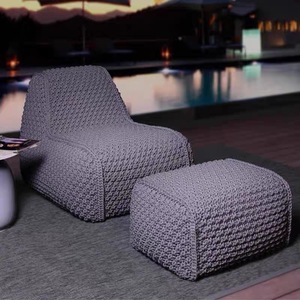 New Arrival Outdoor Rope Lazy with Footrest for Hotel - Product Image 4