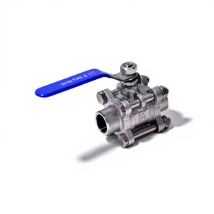 Manual Full Port <strong>Ball</strong> <strong>Valve</strong> <strong>3</strong> Piece Design Socket Weld Ends Stainless Steel 304 DN15-DN50 PTFE Sealing <strong>Ball</strong> <strong>Valve</strong> - Product Image 3