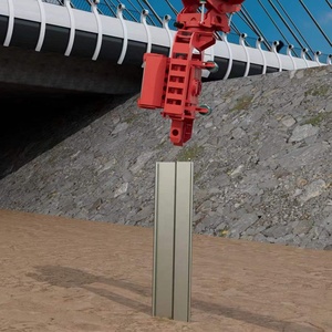 Ks85 साइड पकड़ शीट पाइल ड्राइवर हाइड्रोलिक वाइको हथौड़ा खुदाई मशीन - Product Image 2