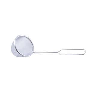 Hot Pot Strainer Scoops Stainless Steel Hot Pot Strainer Spoons Mini Mesh Skimmer Spoon Asian Strainer Ladle with Handle