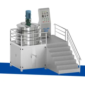 Double jacketed mixing tank/equipment for making shampoo industrial mixer