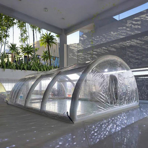 Couverture gonflable transparente <span class=keywords><strong>de</strong></span> dôme <span class=keywords><strong>de</strong></span> piscine tente à bulles <span class=keywords><strong>de</strong></span> <span class=keywords><strong>spa</strong></span> <span class=keywords><strong>de</strong></span> natation à usage domestique et résidentiel <span class=keywords><strong>pour</strong></span> piscines hors sol - Product Image 1