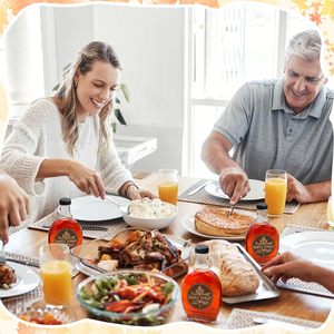 Bouteilles de <span class=keywords><strong>sirop</strong></span> <span class=keywords><strong>d</strong></span>'<span class=keywords><strong>érable</strong></span> en verre Bouteilles en verre réutilisables transparentes de 5 oz Bocaux de <span class=keywords><strong>sirop</strong></span> <span class=keywords><strong>d</strong></span>'<span class=keywords><strong>érable</strong></span> Conteneur pour cadeau de jus de lait avec couvercles Poignée à boucle - Product Image 4