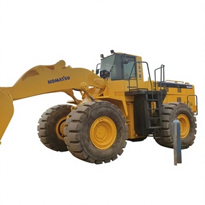 Cargadora de Ruedas KOMATSU WA600, Equipo de Construcción de Uso Pesado, Amarilla, Motor Diésel 4x4, Usada, Carga Nominal de 60 Toneladas, Bomba Hidráulica - Product Image 4