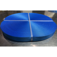 Kaldırma Askı Kayışı Polyester Düz Dokuma Kemer Kargo Bağlama Cırcırlı Bağlama Kayışı İnşaat Taşımacılığı için