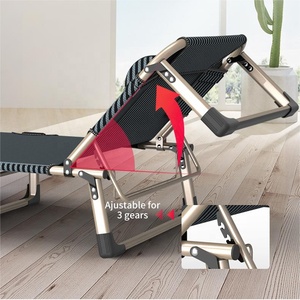 Letto <span class=keywords><strong>pieghevole</strong></span> multifunzione da esterno <span class=keywords><strong>lettino</strong></span> <span class=keywords><strong>pieghevole</strong></span> singolo in metallo letto <span class=keywords><strong>pieghevole</strong></span> da campeggio <span class=keywords><strong>con</strong></span> <span class=keywords><strong>materasso</strong></span> - Product Image 5