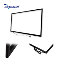 INGSCREEN personnalisé haute qualité 32 ''42'' 55 ''65'' 70 ''84'' cadre d'écran tactile infrarouge IR pour moniteur LCD LED