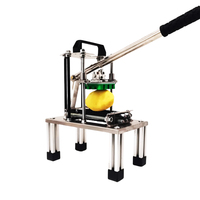 Coupe-frites portable en acier inoxydable 2026 pour petites cuisines, machine à frites ondulées facile à nettoyer pour chips