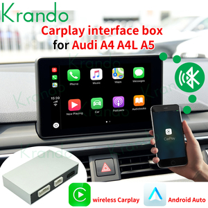 Interfaz Krando CarPlay para Audi A4 A5 2009 - <span class=keywords><strong>2019</strong></span> Módulo inalámbrico Apple Carplay Caja Android de actualización de coche original - Product Image 3