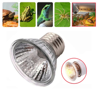 Lampe pour reptiles 25/50/75W UVA+UVB 3.0, lampe chauffante pour animaux de compagnie, ampoules UV pour tortues, lampe solaire pour amphibiens, éclairage de conservation de la chaleur