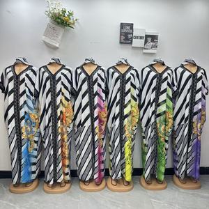 Nueva Moda 2026: Túnica Casual Holgada de Verano con Estampado Étnico para Mamá, Talla Grande Africana, con Diamantes, para Fiesta, Estilo Kanga para Mujer - Product Image 2