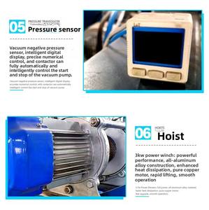 Máy cắt đá granite điều khiển từ xa, chiều dài cắt tối đa 1200mm, điện áp 380V - Product Image 4