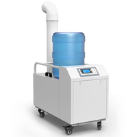 Humidificateur à ultrasons industriel 3L/H Atomiseur efficace Contrôle de l'humidité pour usage domestique Restaurants Fermes Nouveau Utilisé