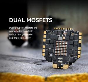ตัวควบคุมการบินแบบไร้คนขับ T-MOTOR C80A 4IN1 4-8S Blheli32 Dual MOS สำหรับเครื่องบินแข่งแบบร่อนและเครื่องบินอื่นๆ - Product Image 5